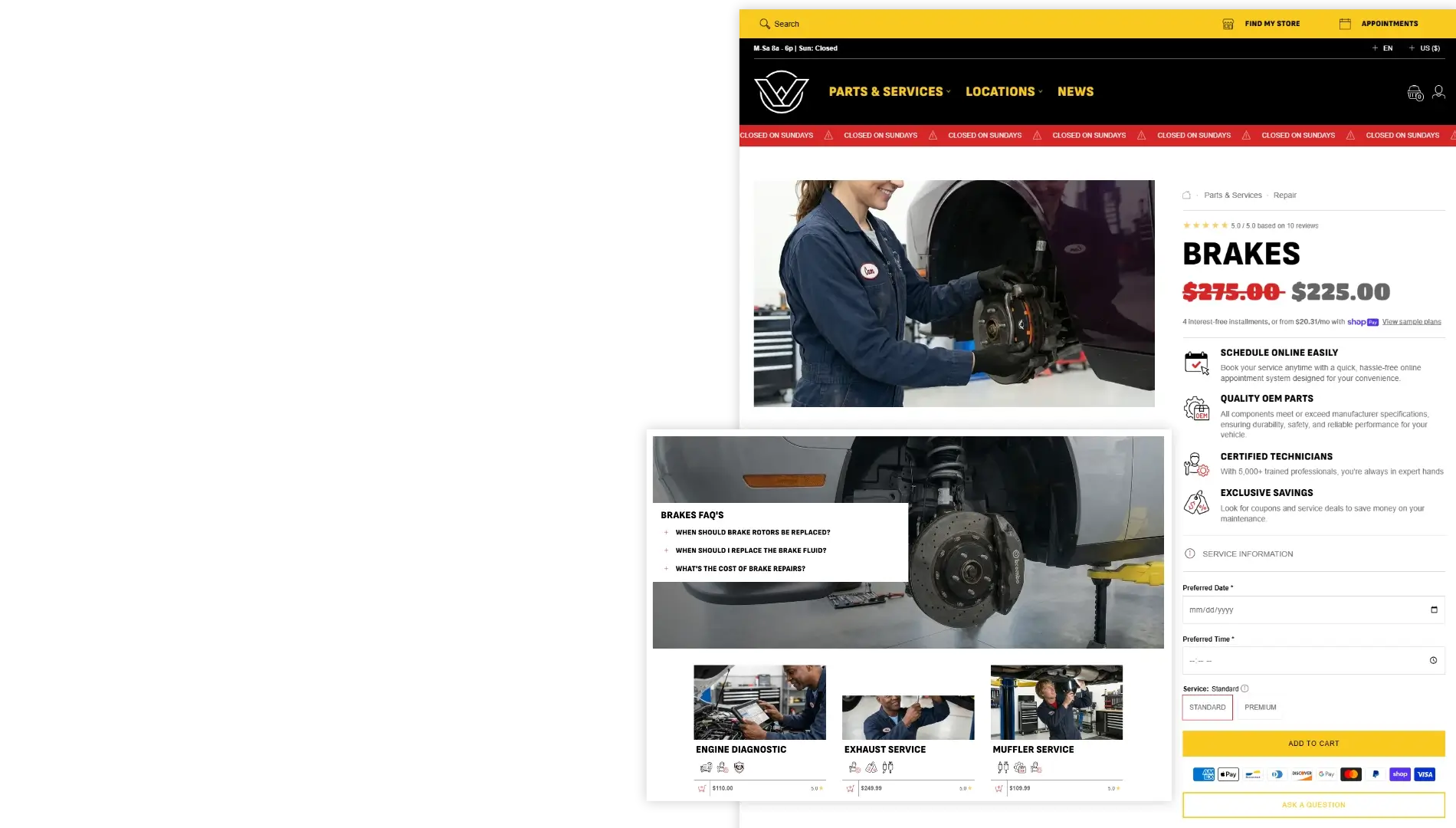 Workshop shopify auto theme